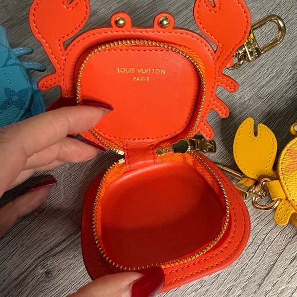 Colorful fashion lux Crab-Shaped Coin Pouch Set - Picture 3 of 3